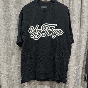 Y-3 Black Graphic Tee